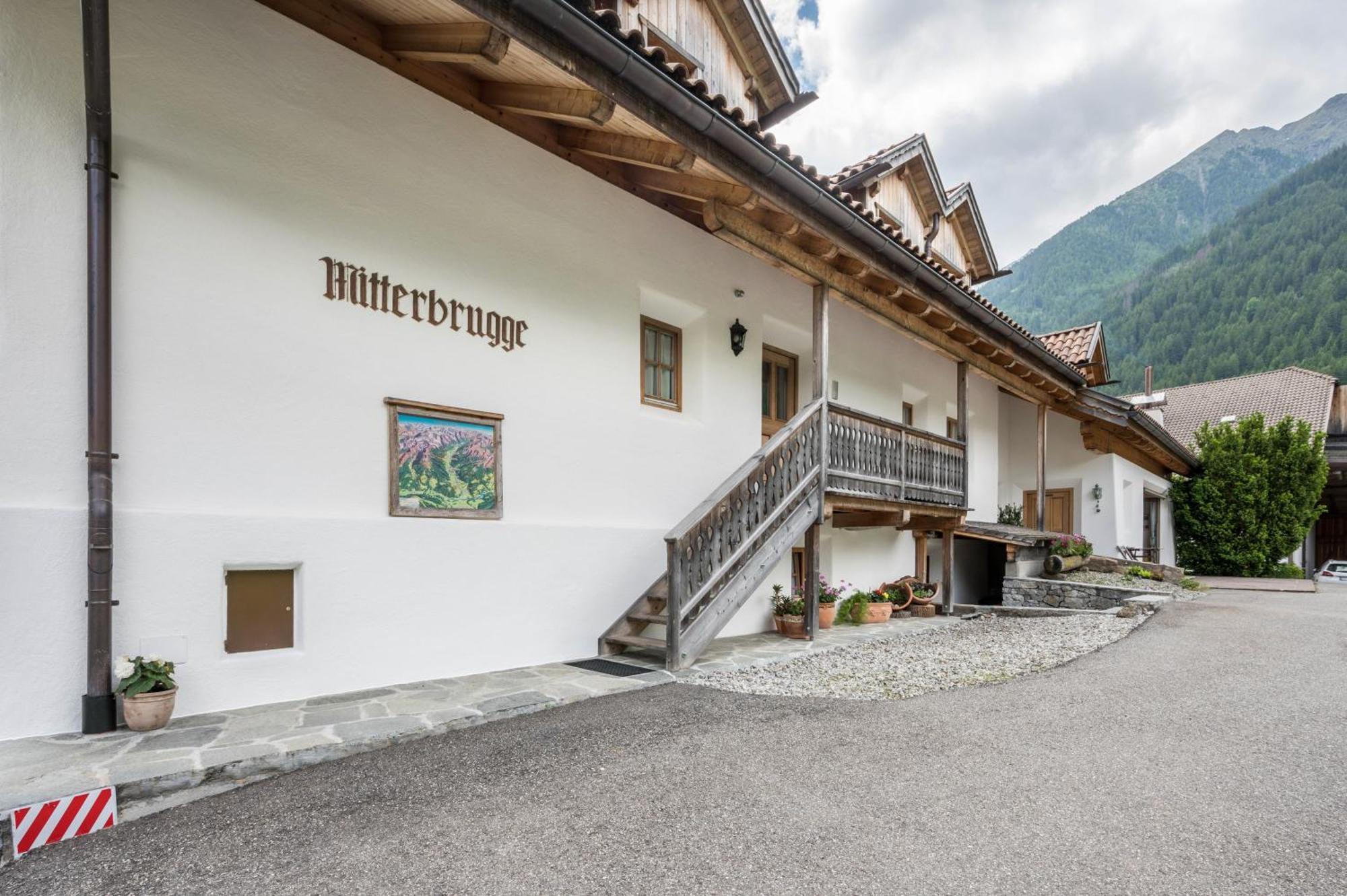 Mitterbruggehof Apt Berganemone Anterselva di Mezzo Esterno foto